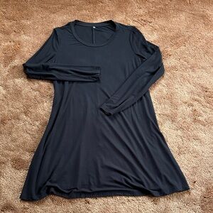 Black Long Sleeve Tshirt dress.
